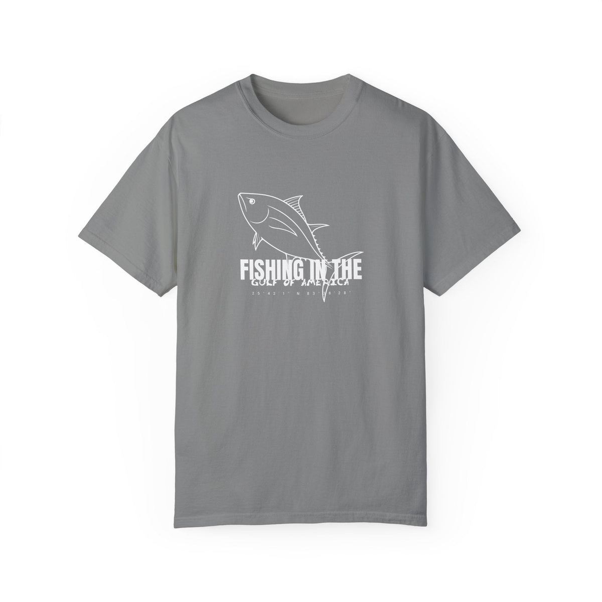 Gulf Of America Fishing Adventure Unisex Garment - Dyed T-shirt - Get Tight Gear