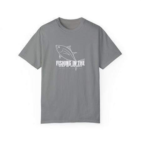 Gulf Of America Fishing Adventure Unisex Garment - Dyed T-shirt - Get Tight Gear
