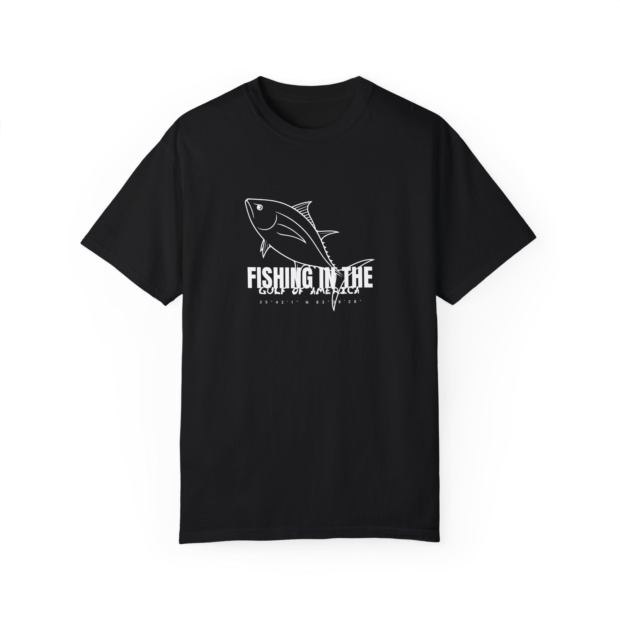 Gulf Of America Fishing Adventure Unisex Garment - Dyed T-shirt - Get Tight Gear
