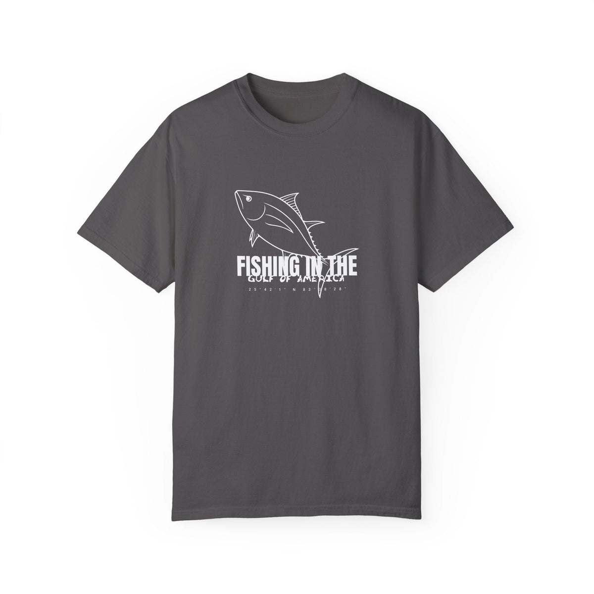 Gulf Of America Fishing Adventure Unisex Garment - Dyed T-shirt - Get Tight Gear