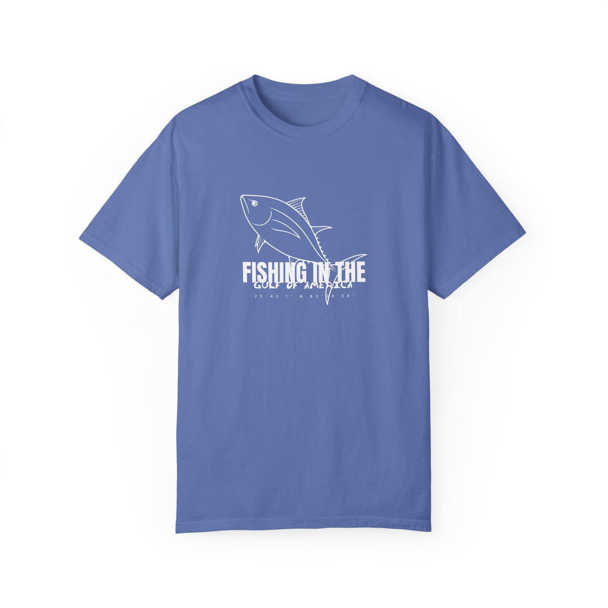 Gulf Of America Fishing Adventure Unisex Garment - Dyed T-shirt - Get Tight Gear