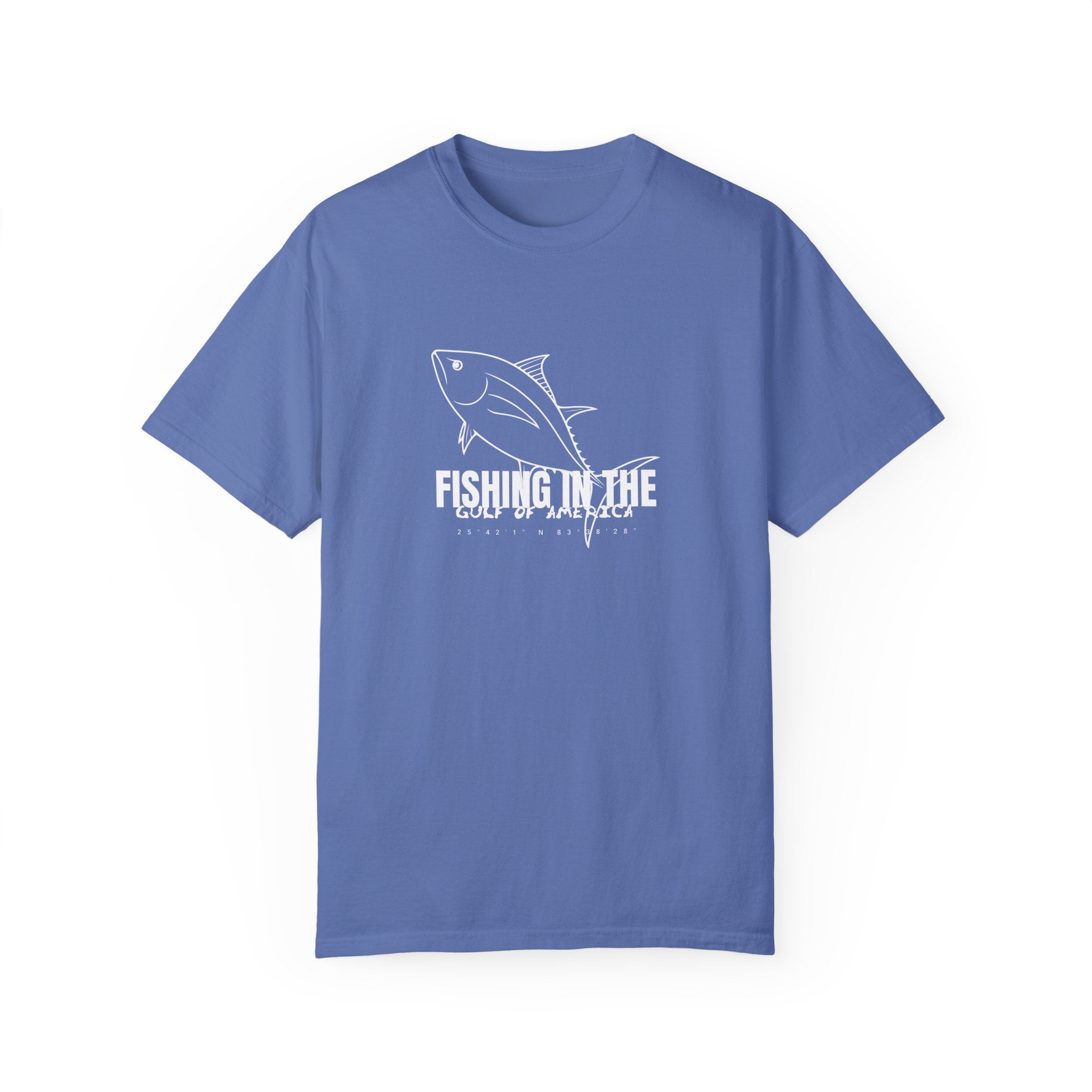 Gulf Of America Fishing Adventure Unisex Garment - Dyed T-shirt - Get Tight Gear