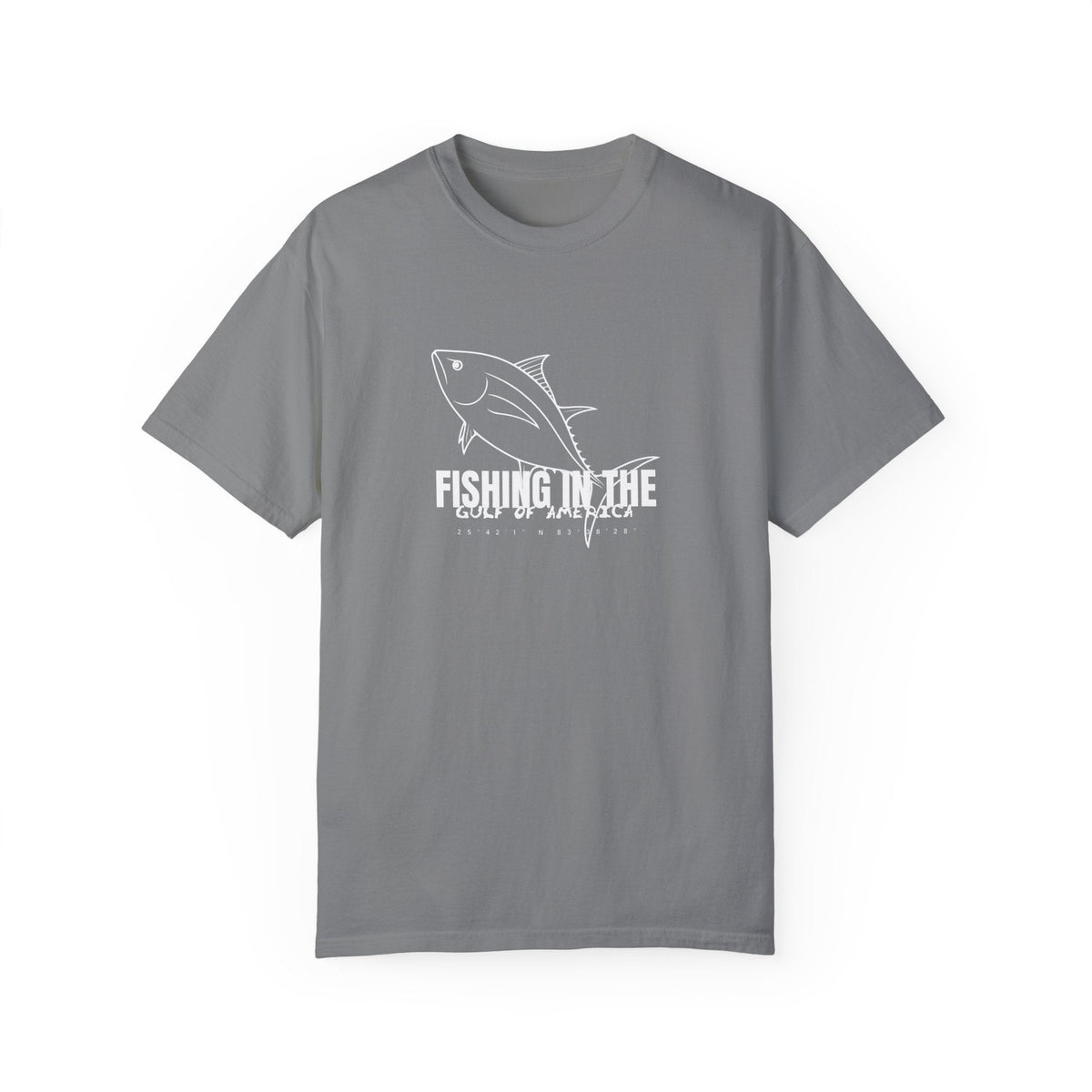Gulf Of America Fishing Adventure Unisex Garment - Dyed T-shirt - Get Tight Gear