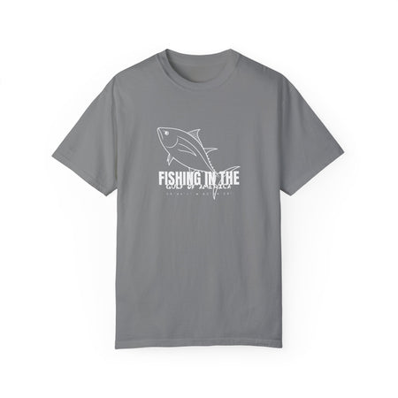Gulf Of America Fishing Adventure Unisex Garment - Dyed T-shirt - Get Tight Gear