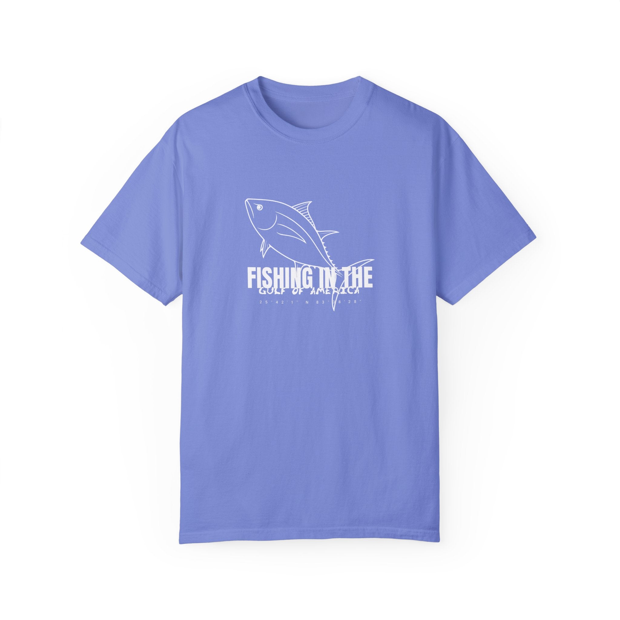 Gulf Of America Fishing Adventure Unisex Garment - Dyed T-shirt - Get Tight Gear
