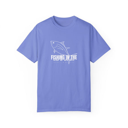 Gulf Of America Fishing Adventure Unisex Garment - Dyed T-shirt - Get Tight Gear