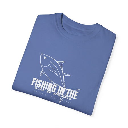 Gulf Of America Fishing Adventure Unisex Garment - Dyed T-shirt - Get Tight Gear