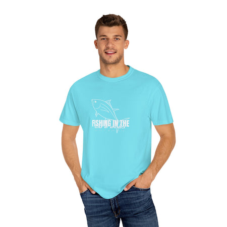 Gulf Of America Fishing Adventure Unisex Garment - Dyed T-shirt - Get Tight Gear