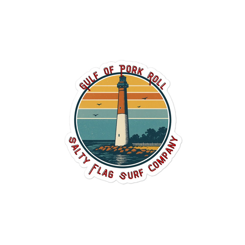 Gulf of Pork Roll stickers - Get Tight Gear