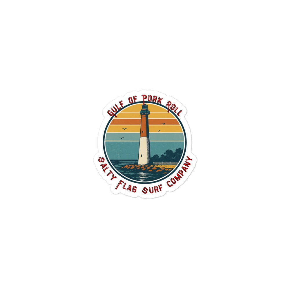 Gulf of Pork Roll stickers - Get Tight Gear