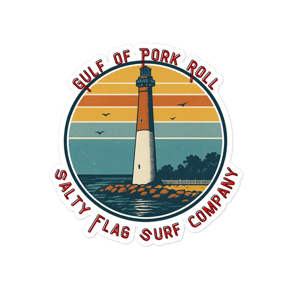 Gulf of Pork Roll stickers - Get Tight Gear
