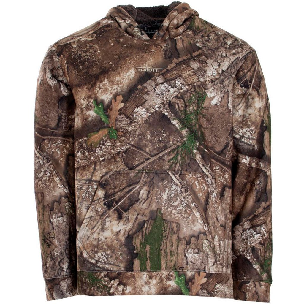 Habit Men's Bow String Sherpa Hoodie M - Realtree APX - Get Tight Gear