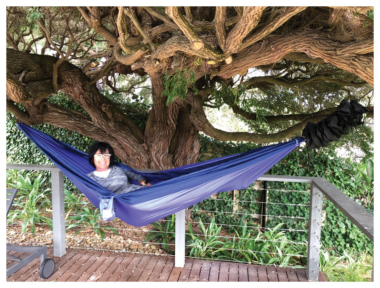 Hammock Bliss Double Blu/Purpl - Get Tight Gear