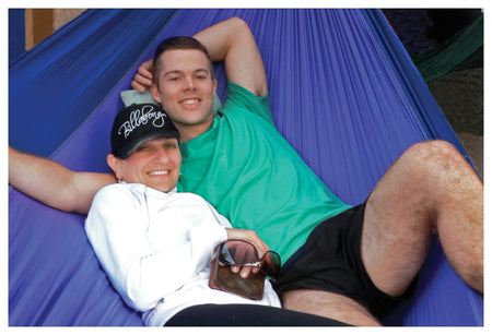 Hammock Bliss Double Blu/Purpl - Get Tight Gear