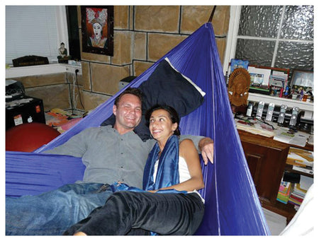 Hammock Bliss Double Blu/Purpl - Get Tight Gear