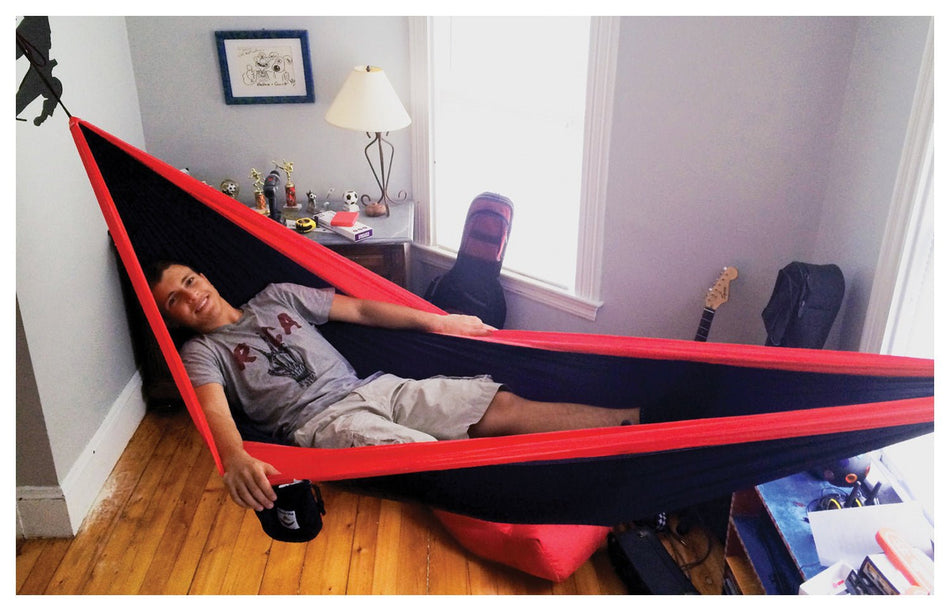 Hammock Bliss Single Navy/Red - Get Tight Gear