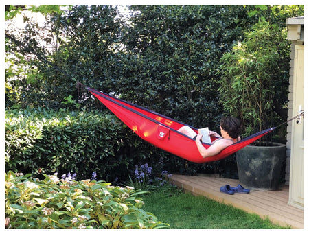 Hammock Bliss Single Navy/Red - Get Tight Gear