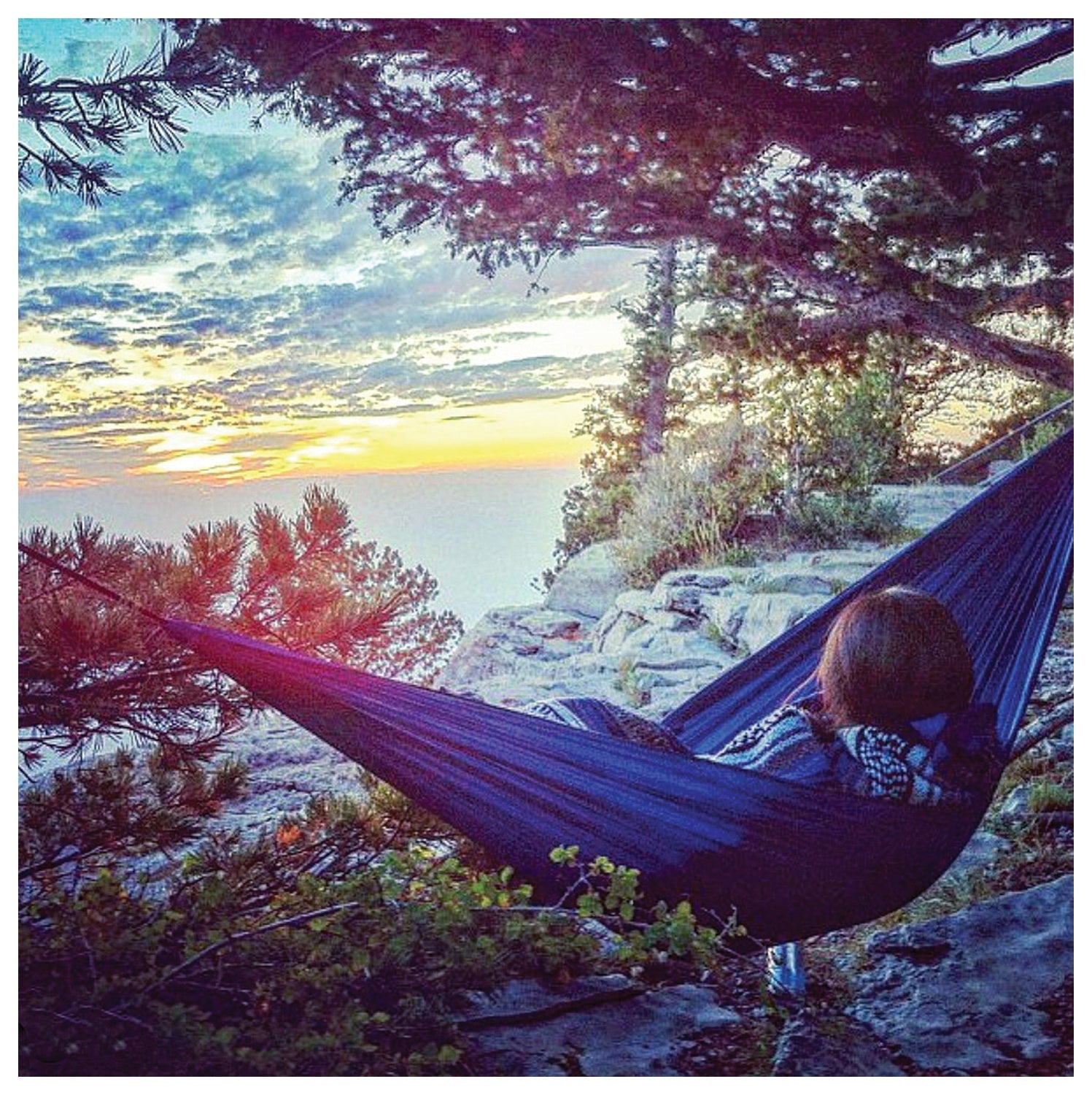 Hammock Bliss Ultralight Blue - Get Tight Gear