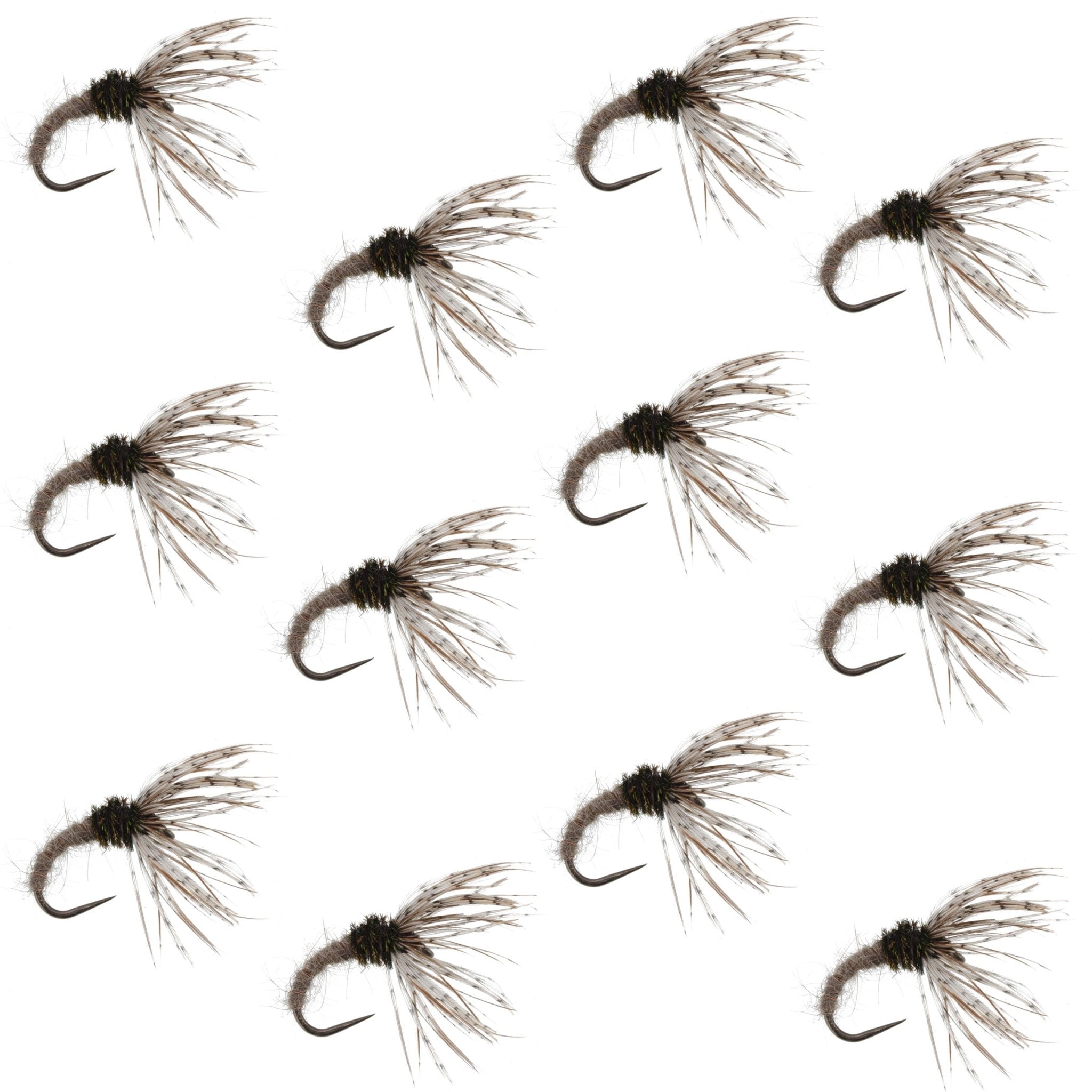 Hares Ear Sakasa Kebari - 12 Tenkara Flies - Size 12 - Get Tight Gear