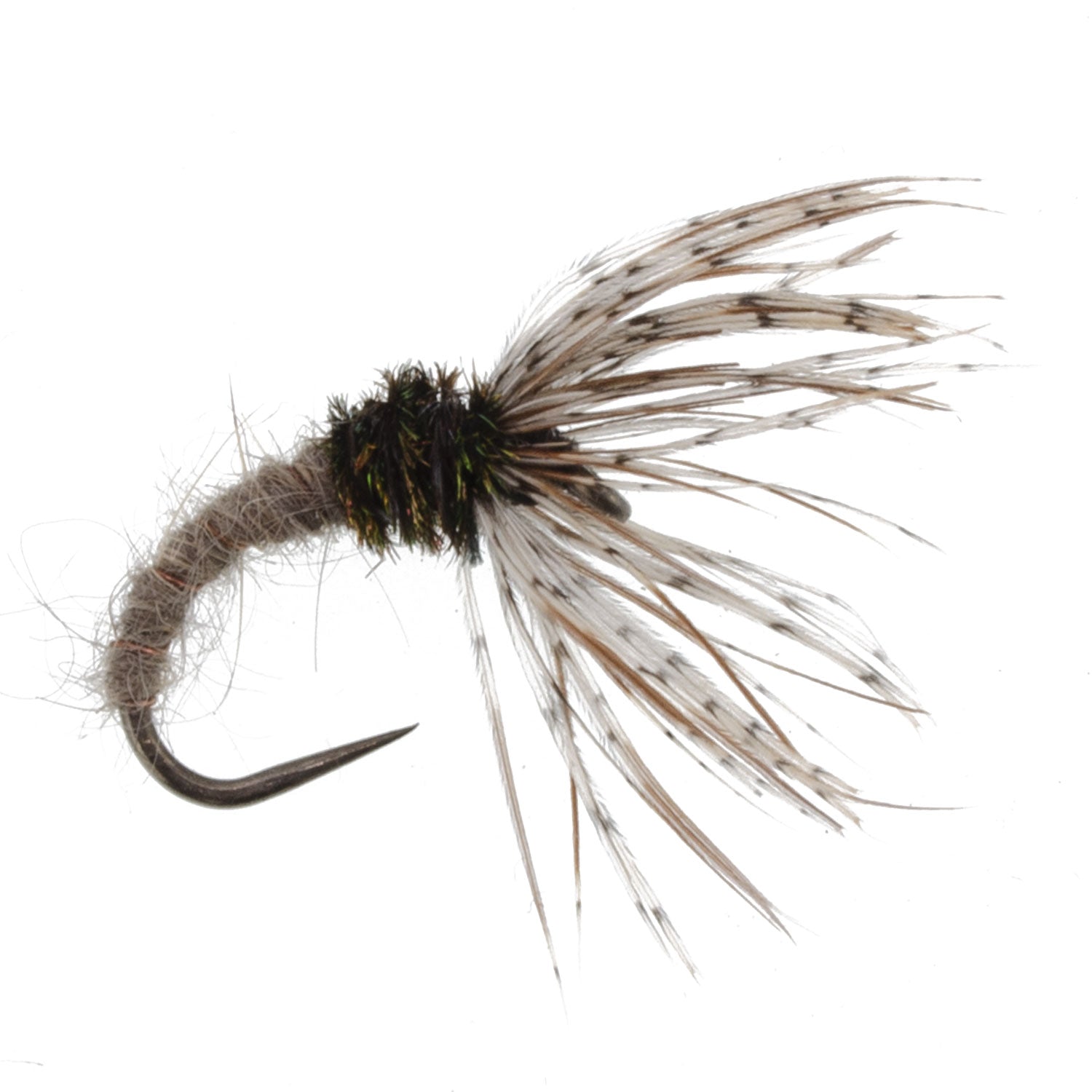 Hares Ear Sakasa Kebari - 6 Tenkara Flies - Size 14 - Get Tight Gear
