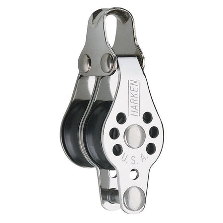 Harken 22mm Double Micro Block w/Becket - Get Tight Gear