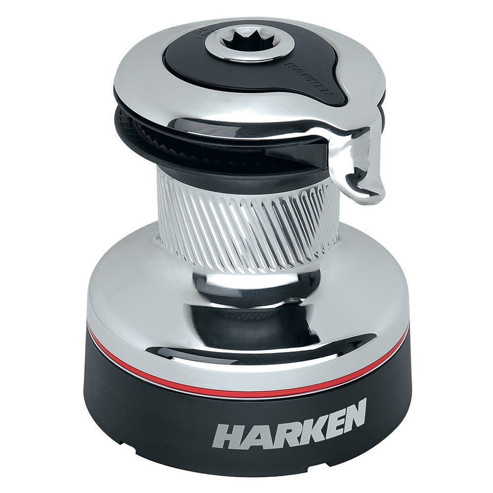 Harken 40 Self - Tailing Radial Chrome Winch - 2 Speed - Get Tight Gear