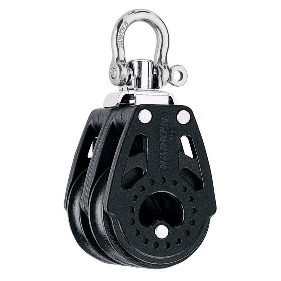Harken 40mm Carbo Air Double Swivel Block - Get Tight Gear