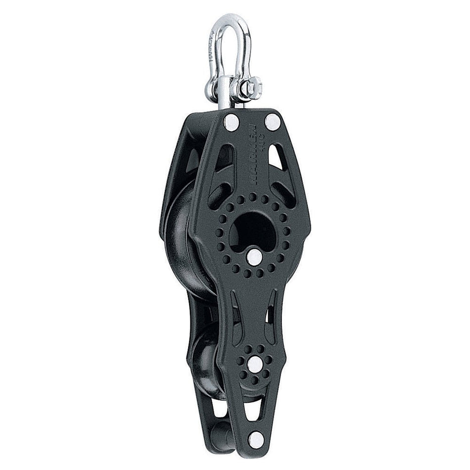 Harken 40mm Carbo Air Fiddle Block w/Swivel & Becket - Get Tight Gear