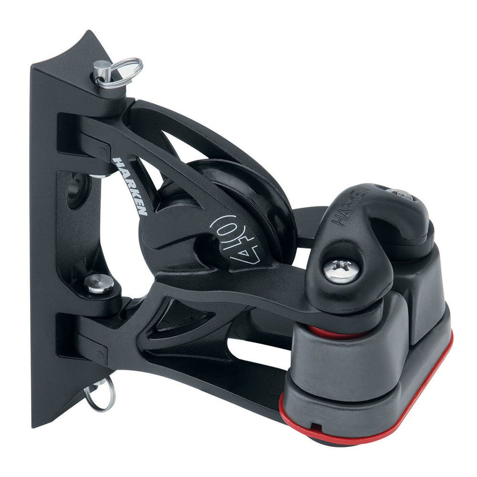 Harken 40mm Carbo Air Pivoting Lead Block w/Aluminum Cam - Matic Cleat - Get Tight Gear