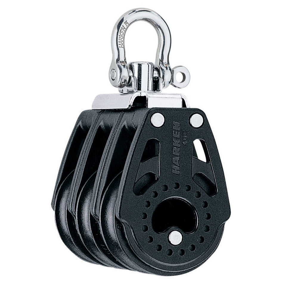 Harken 40mm Carbo Air Triple Swivel Block - Get Tight Gear