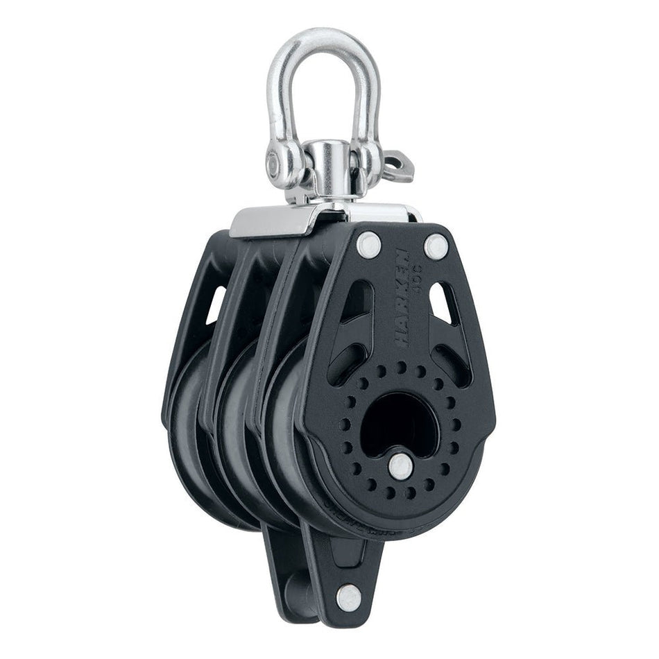 Harken 40mm Carbo Air Triple Swivel Block w/Becket - Get Tight Gear