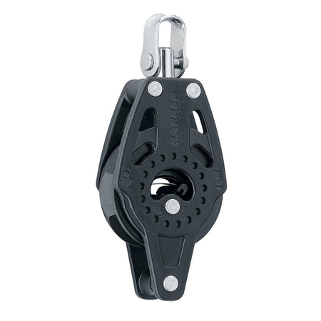 Harken 40mm Carbo Single Ratchet Block w/Swivel & Becket - Get Tight Gear