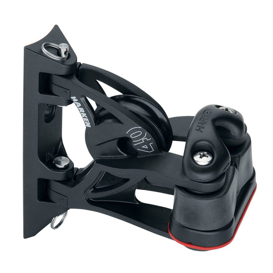 Harken 40mm Pivoting Lead Block - Carbo - Cam Cleat - Get Tight Gear