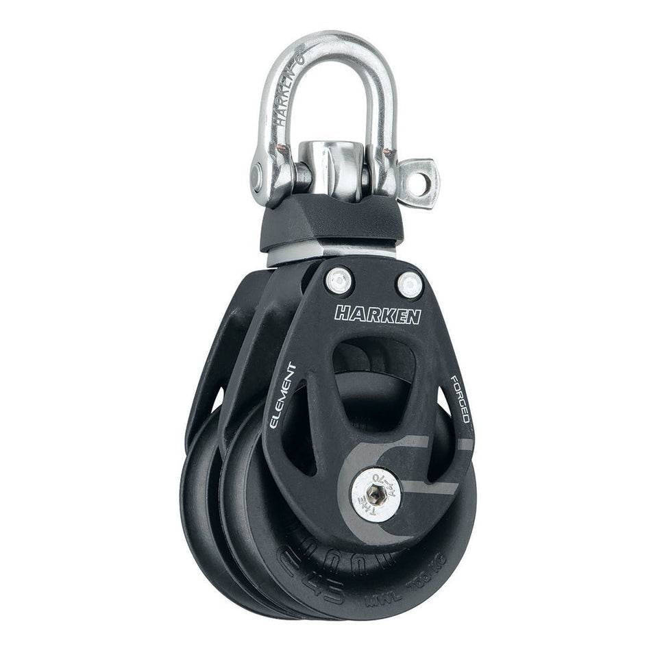 Harken 45mm Double Element Block w/Swivel - Get Tight Gear