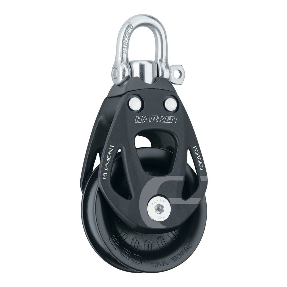 Harken 60mm Single Aluminum Element Block w/Swivel - Get Tight Gear