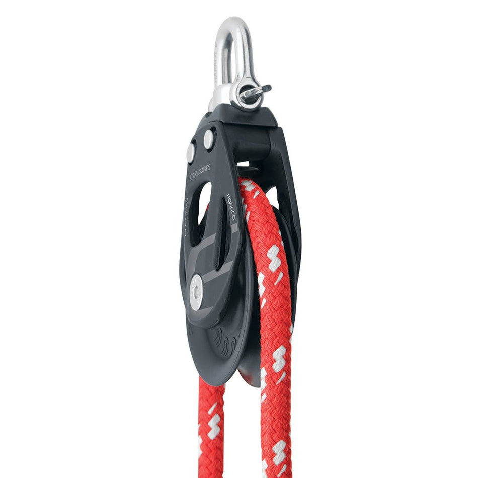 Harken 60mm Single Aluminum Element Block w/Swivel - Get Tight Gear