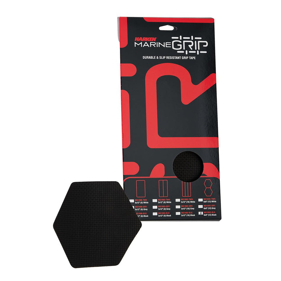 Harken Marine Grip Tape - Honeycomb - Black - 12 Pieces - Get Tight Gear