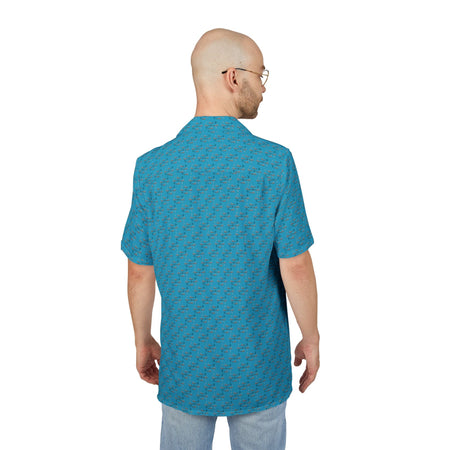 Hawaiian Fishing Shirt - Sportfish Design - Get Tight Gear