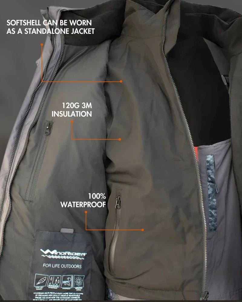 Hayward 3 Season Float Suit - Rain / Ice Gear - Get Tight Gear