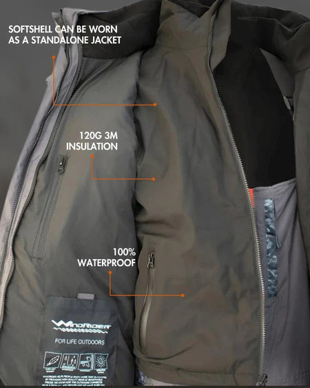 Hayward 3 Season Float Suit - Rain / Ice Gear - Get Tight Gear