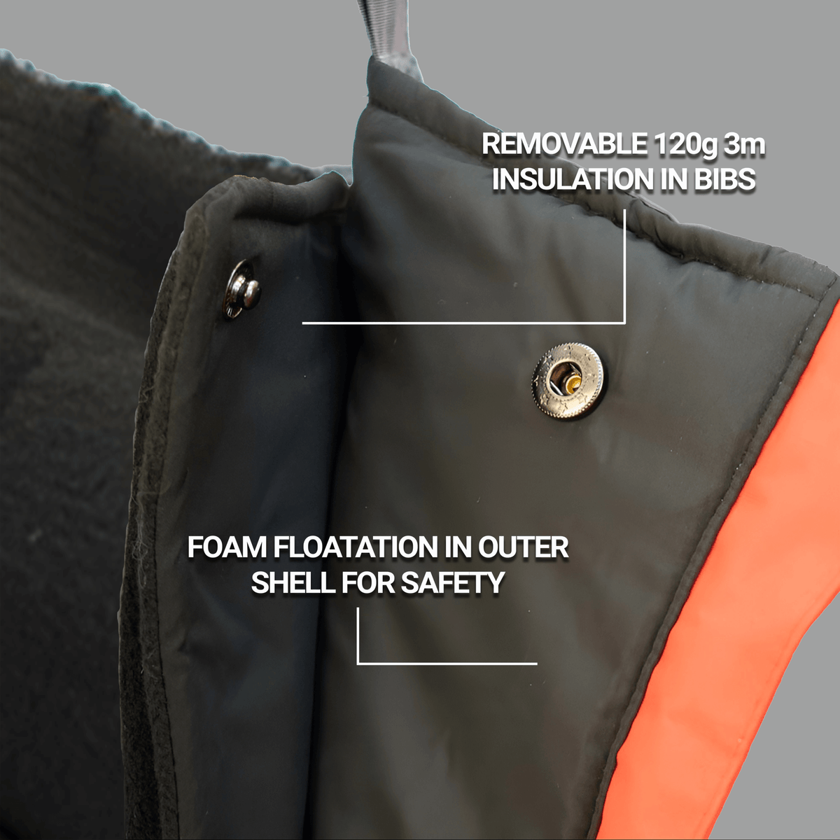 Hayward Waterproof Float Bibs - Get Tight Gear