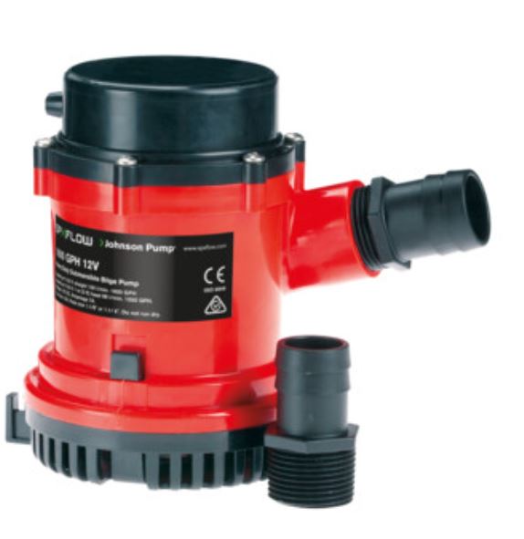 HD BILGE PMP 1600 GPH 12V NO SWIT - Get Tight Gear