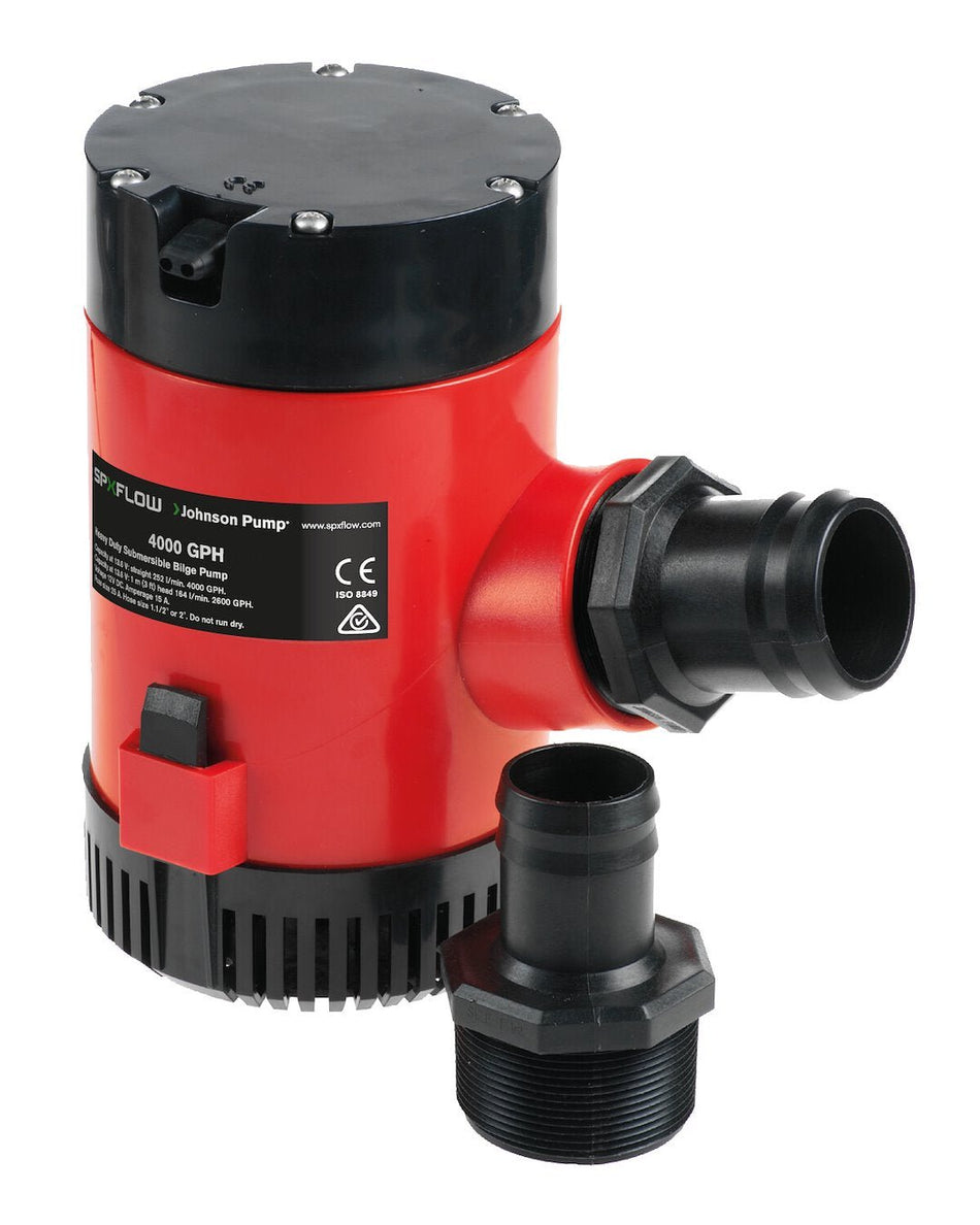 HD BILGE PUMP 4000GPH 24V NO SWITCH - Get Tight Gear