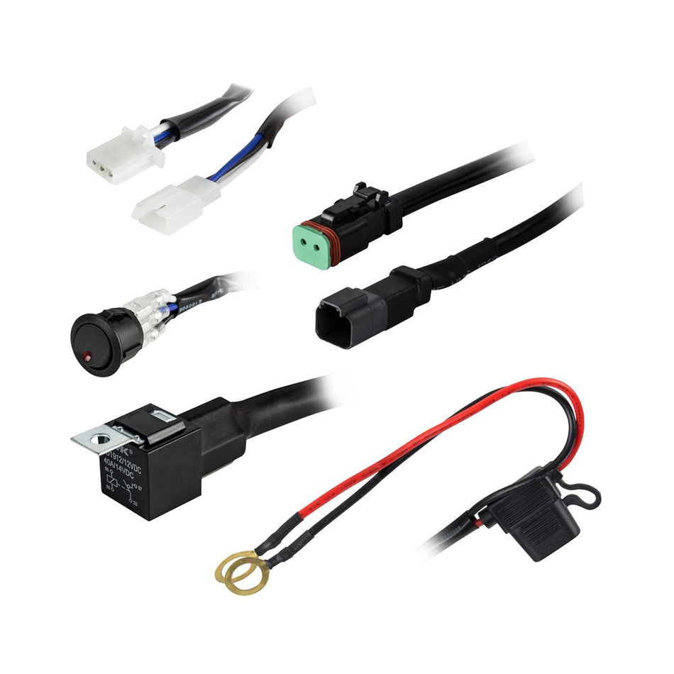 HEISE 1 Lamp DR Wiring Harness & Switch Kit - Get Tight Gear