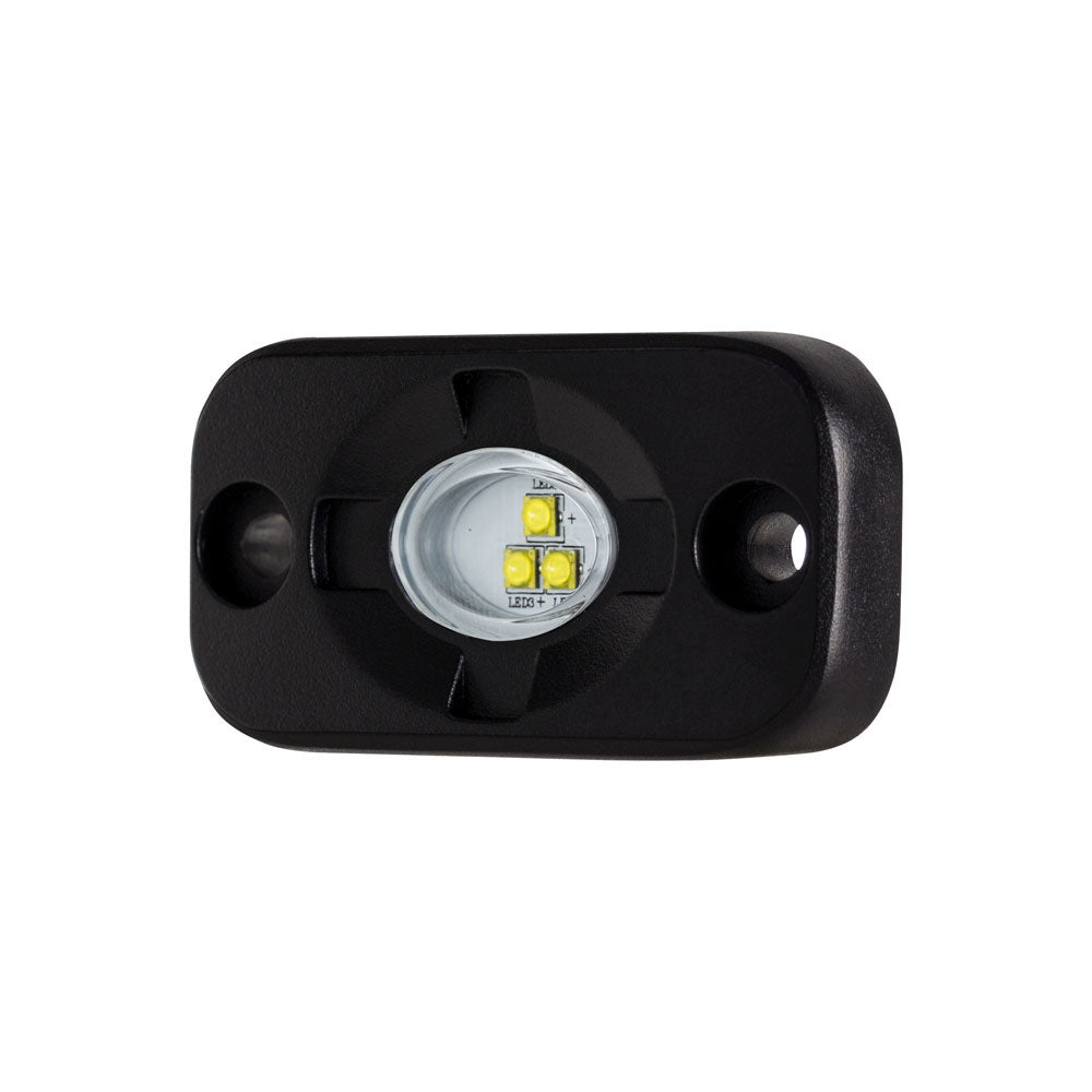 HEISE 1.5" x 3" Auxiliary Accent Lighting Pod - White - Get Tight Gear