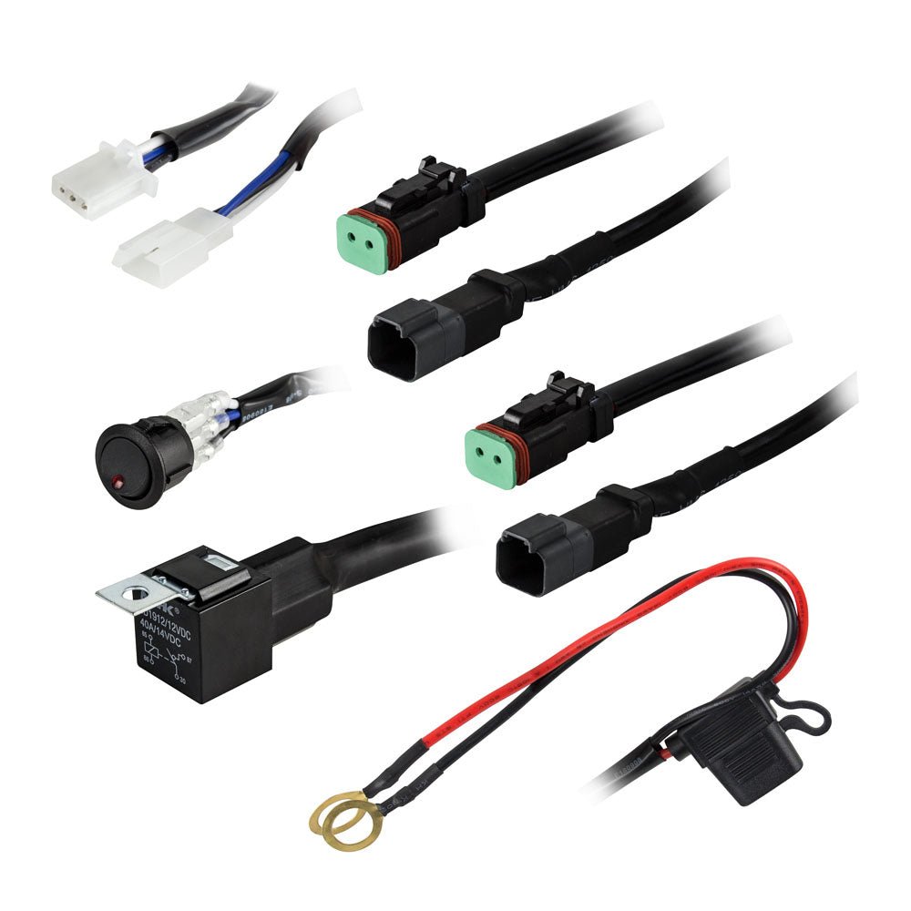 HEISE 2 - Lamp Wiring Harness & Switch Kit - Get Tight Gear