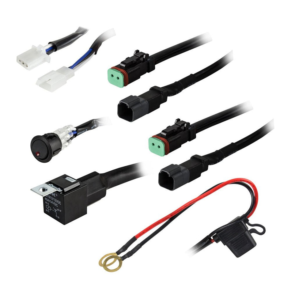 HEISE 2 - Lamp Wiring Harness & Switch Kit - Get Tight Gear