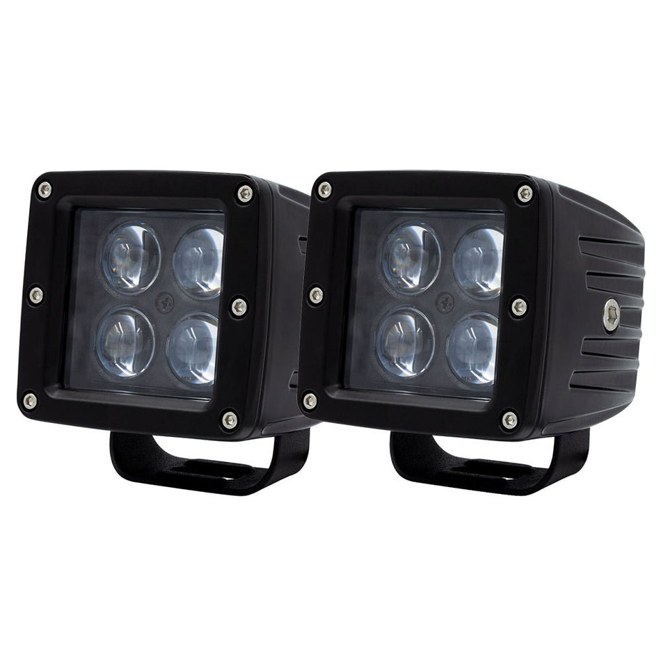 HEISE 3" 4 LED Cube Light - 2 - Pack - Get Tight Gear