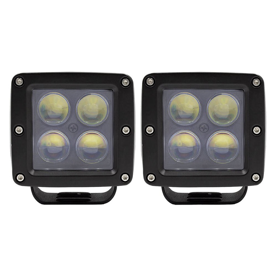 HEISE 3" 4 LED Cube Light - 2 - Pack - Get Tight Gear