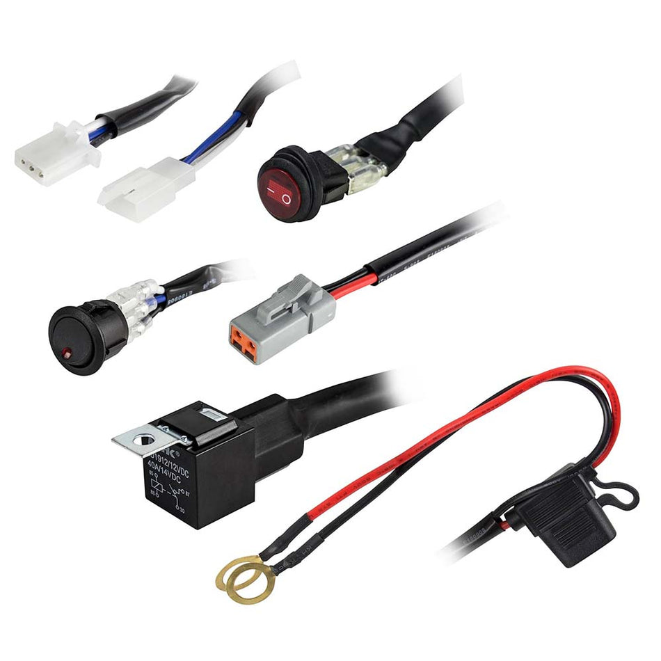 HEISE ATP Wiring Harness & Switch Kit - 1 Lamp Universal - Get Tight Gear